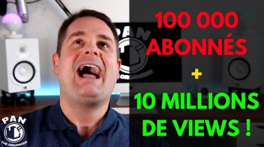 100 000 abonnés!  10 millions de visionnements!  MERCI !!!