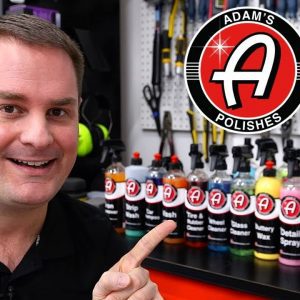 ADAM'S POLISHES DETAILING PRODUCTS: BRAND REVIEW !!