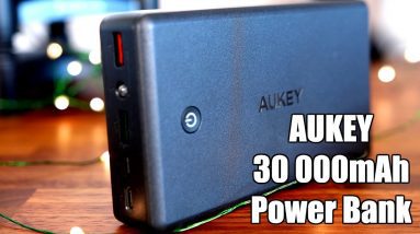 Aukey 30 000mAh Power Bank review!  The Ultimate Portable Charger?
