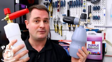 BATTLE OF THE FOAM CANNONS !! MaxShine Foam Cannon vs MTM PF22 !!