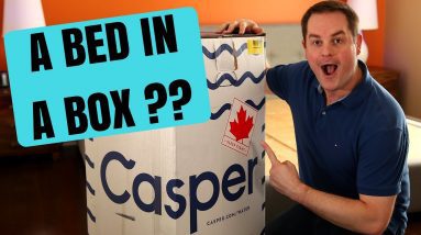 CASPER MATTRESS UNBOXING & REVIEW !!!