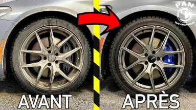 COMMENT NETTOYER VOS JANTES ET PNEUS !!