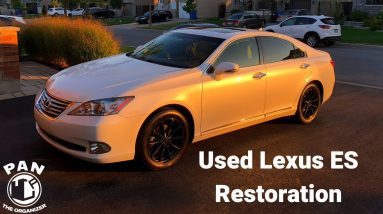 Detailing of a used car: Lexus ES 2011