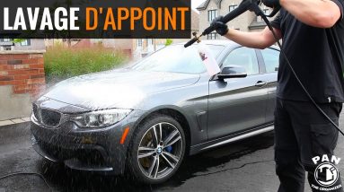 Comment faire un lavage d'appoint sur une voiture avec une protection céramique!