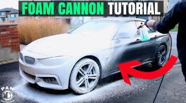 FOAM CANNON CAR WASH TUTORIAL !! (+GIVEAWAY!!)
