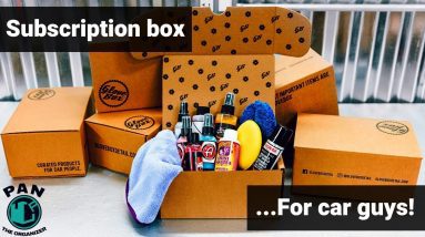 GloveBox Detailing Subscription Boxes!  COOL GIFT FOR CAR GUYS!