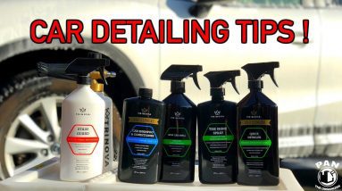 HOW TO ADD FINISHING TOUCHES AFTER A CAR WASH + GIVEAWAY !!