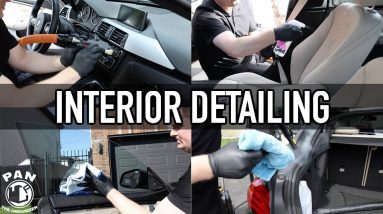 HOW TO CLEAN AND DETAIL A CAR INTERIOR !!