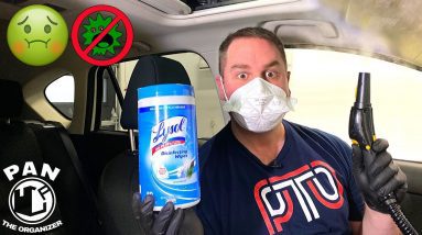 HOW TO CLEAN AND DISINFECT YOUR CAR’S INTERIOR AT HOME !!
