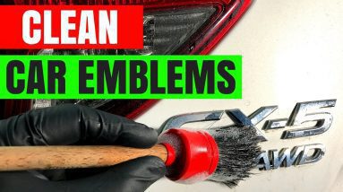 How To Detail Car Emblems and Badges !!