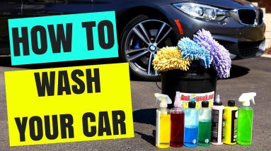 HOW TO WASH YOUR CAR AT HOME, LIKE A PRO !!!