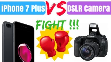 iPhone 7 Plus Vs DSLR (Canon 80D) Camera comparison - Photos and Videos