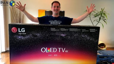 LG B7 4K OLED TV REVIEW, UNBOXING and WALL MOUNTING !!!