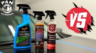 Match comparatif de scellants à peinture!  Meguiar's VS P&S VS Adam's !!