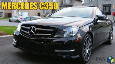 MERCEDES-BENZ C350: FULL DETAIL OF A BLACK CAR
