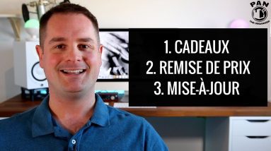 CADEAUX POUR MES AUDITEURS, REMISE DE PRIX POUR LES PRODUITS AUTOS ET MISE À JOUR DE MA CHAÎNE !!!