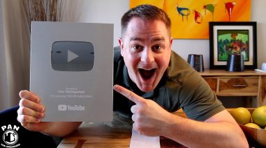 MON BOUTON D'ARGENT YOUTUBE!!!  (Nouvelle version 2018!!)