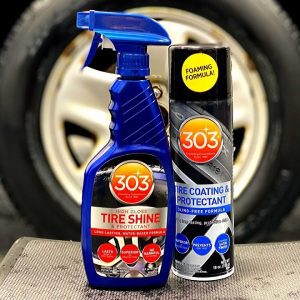 NEW 303 TIRE DRESSINGS !!  SATIN & GLOSSY TIRE PROTECTANTS