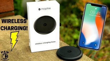 NEW WIRELESS CHARGING BASE FOR iPHONES!  (UNBOXING)