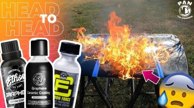 Chemical Guys Carbon Force vs Adam’s Graphene vs Ethos Graphene!! CRAZY BATTLE! SHOCKING RESULTS !!