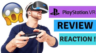 PlayStation VR review, experience & in-game reaction !!  OMG !!!