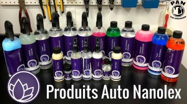 Produits d'esthétique de voitures NANOLEX !