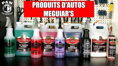 Produits Meguiar's pour Professionnels (Esthétique de Voiture)