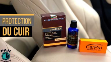 PROTECTION DES SIÈGES EN CUIR: CarPro CQuartz Leather!