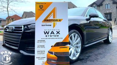 Rust-Oleum Factor 4 Car Wax System REVIEW!  Wash. Wax. DONE.