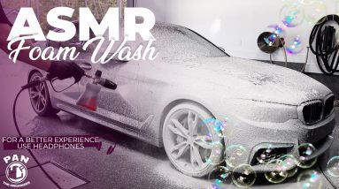 Satisfying Foam Wash : Exterior Auto Detailing of my Car!