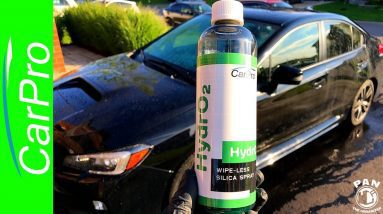 The Fastest Way To Wax A Car!  CarPro HydrO2 !!! (DEMO & REVIEW)