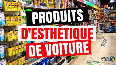 Visite d'un magasin de produits d'esthétique de voiture!