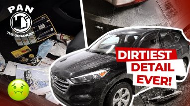 Deep Cleaning a DIRTY NASTY Car! | Insane Transformation!