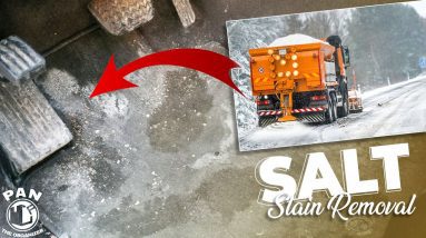 How to remove salt stains from carpets !!