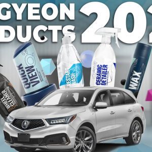 NEW 2021 GYEON detailing products! Wax, Quick View, Ceramic Detailer, Wheel Cleaner & Restart Wash!