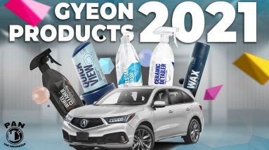 NEW 2021 GYEON detailing products! Wax, Quick View, Ceramic Detailer, Wheel Cleaner & Restart Wash!