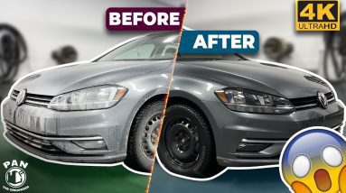 VW Golf Wash & Wax in Cinematic 4K!