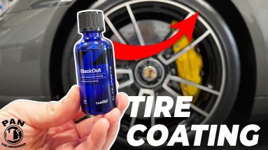 NEW CarPro BlackOut Tire Coating! HOW LONG WILL IT LAST?