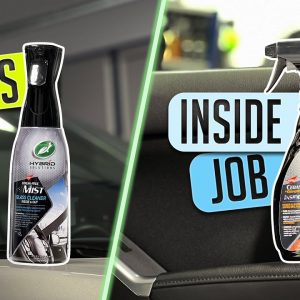 NEW Turtle Wax Mist Glass Cleaner and Inside Job All In One Interior Care!