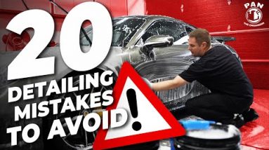 20 Top Car Detailing Mistakes you MUST avoid when washing your car!