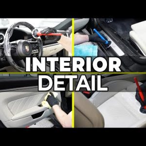 How I Detail The Interior Of My Car - Interior Auto Detailing (ASMR)