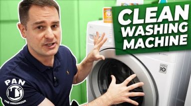 HOW TO CLEAN YOUR WASHING MACHINE! Get Rid of Bad Smells!