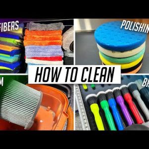 How To Deep Clean Your Car Detailing Tools & Equipment!