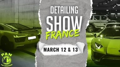 I will be at the Detailing Show in France on March 12 & 13 !!
