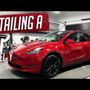 2022 Tesla Model Y Full Detail : Exterior Detailing