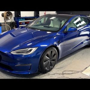 AMAZING Tesla Plaid detailing! ðŸš€ #shorts