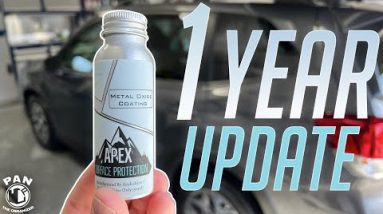 APEX Metal Oxide Coating : 1 YEAR UPDATE + Spring maintenance