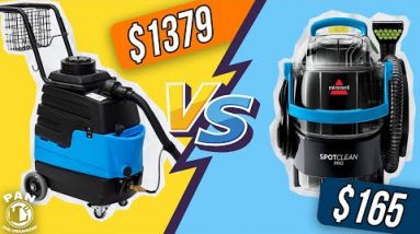 Cheap VS Expensive : Carpet Upholstery Extractors