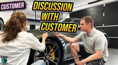 What I tell my customers when delivering a car...