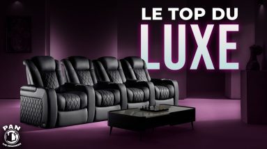 Les meilleurs sièges de cinéma maison! Valencia Tuscany XL Ultimate Luxury!